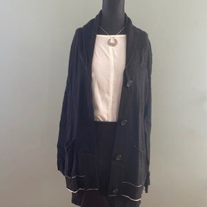 seven for all mankind long cardigan